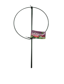 Luster Leaf - Medium Single Flower support 14" x 24" Ring w/ Legs - 977 80140134