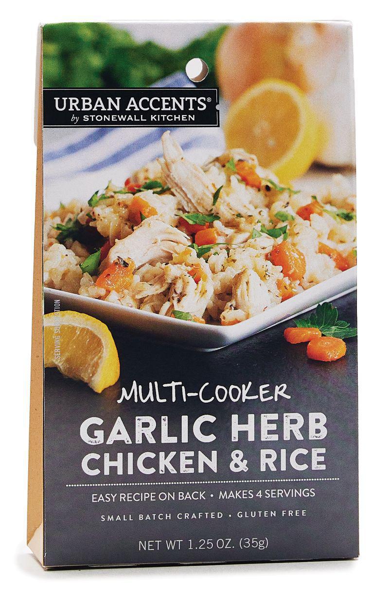 Stonewall Kitchen - Multi Cooker Garlic Herb Chicken & Rice 1.25oz 370236