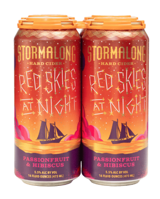 Stormalong - Red Skies at Night - 4 Pack 16 oz Cans - 605656