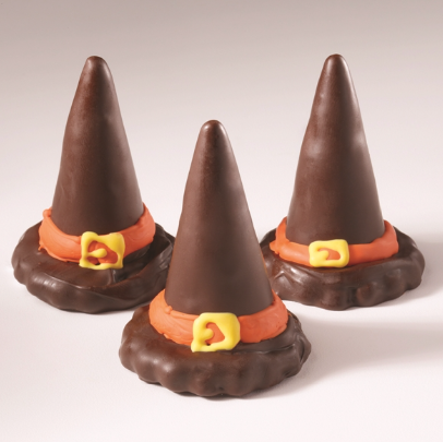 Sweet Shop USA - Dark Chocolate Fudge Love Waffle Cone Witches Hat 1.25 oz - F108480362335