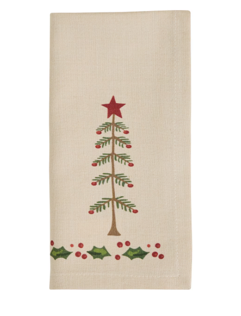 Park Designs - Feather Tree Printed Napkin - 9844-020