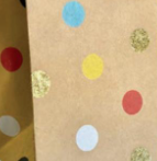 Jillson & Roberts - Small Tote - Party Dot - SK2202