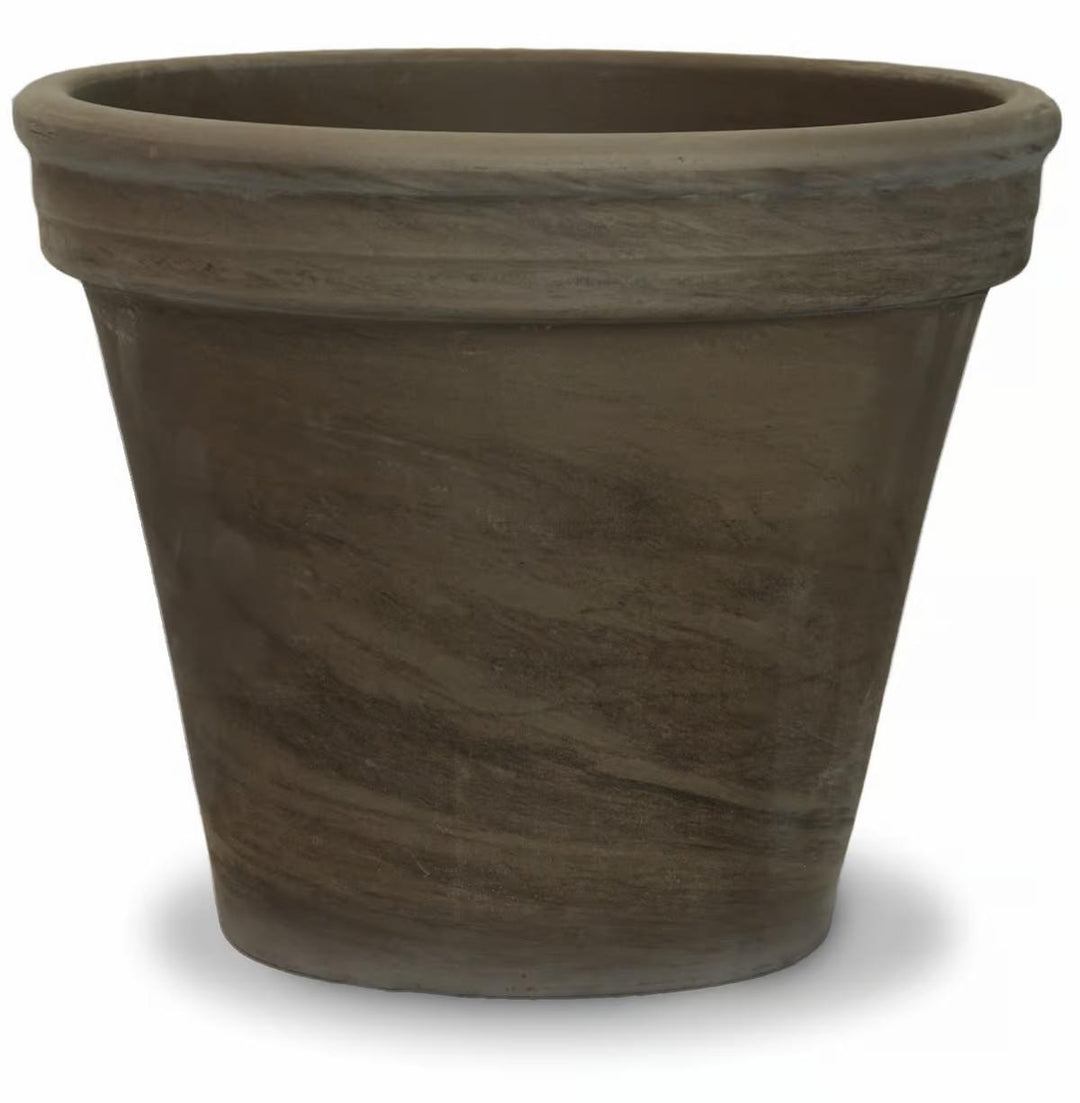 Ceramo Standard Pot - 10'' Dark Basalt Clay S-DB-10