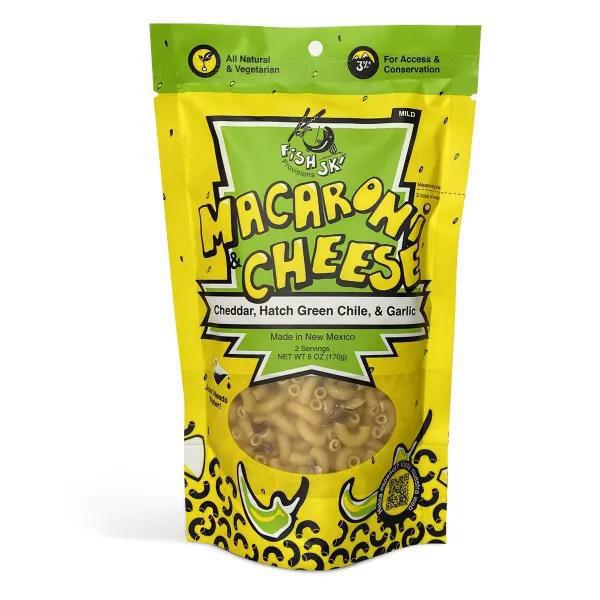Fishski Provisions - Hatch Green Chili, Cheddar & Garlic Macaroni & Cheese 6oz 1122-2NOV2