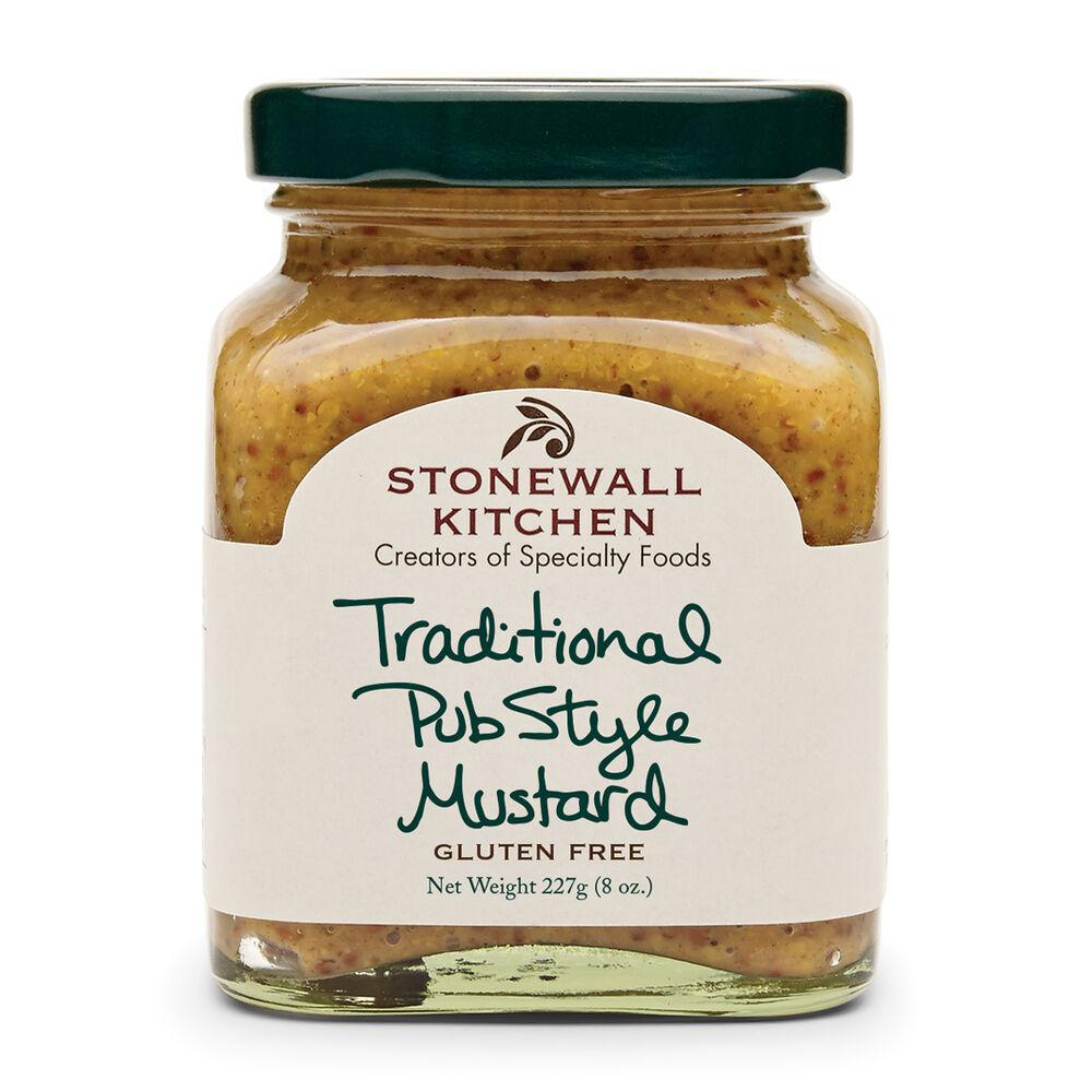 Stonewall Kitchen Traditional Pub Style Mustard 8 oz jar 120823