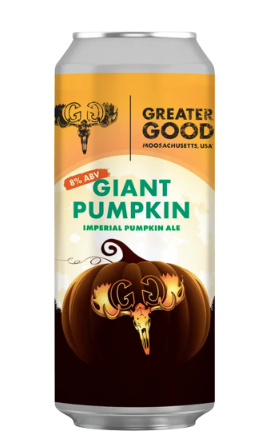 Greater Good - Giant Pumpkin - 4 Pack 16 oz Cans - 606325