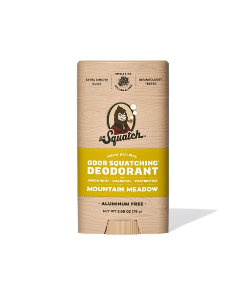 Dr. Squatch - Mountain Meadow Deodorant 2.65 oz - WH-DEO-MDW-01