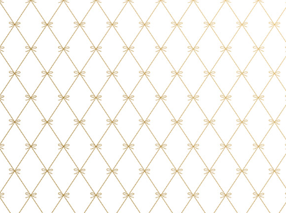 Jillson & Roberts - Wrap Roll - Beautiful Bows Gold - R227