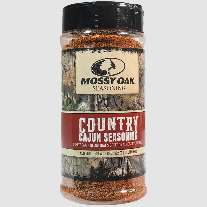 Bourbon Barrel Foods - Mossy Oak Seasoning - Country Cajun 9.6 oz