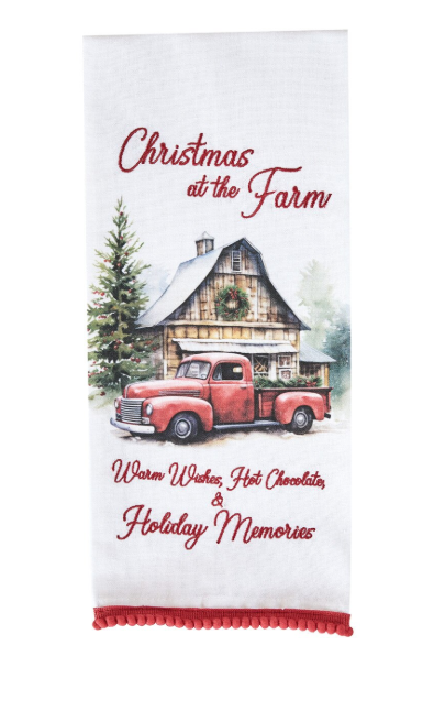 Park Designs - Christmas At The Farm Dishtowel - 7499-339