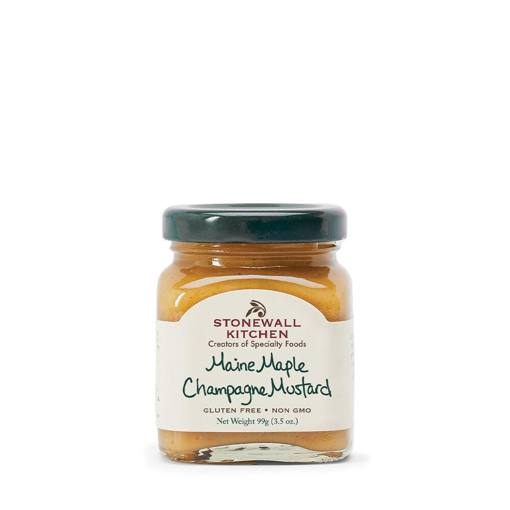 Stonewall Kitchen Maine Maple Champagne Mustard Mini 3.75oz 120302