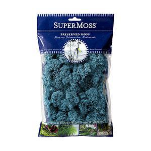 SUPERMOSS REINDEER MOSS PRESERVED ‐ AZUL BAG 2 OZ 80230941 25160