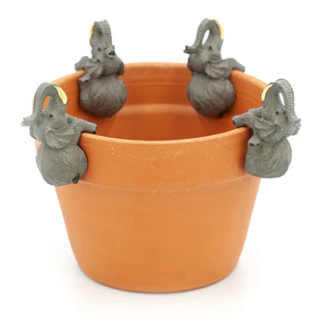 Land & Sea - 3" Pot Hanger Medium Elephant - PH113