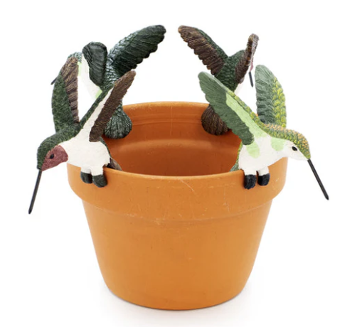 Land & Sea - 5.5" Pot Hanger Large Hummingbird - PH54