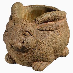 Classic Concrete Buddies - Rabbit Small Rust - 81791019