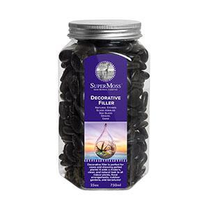 SUPERMOSS DECORATIVE STONES ‐ BLACK JAR 25 OZ 80231161 24000