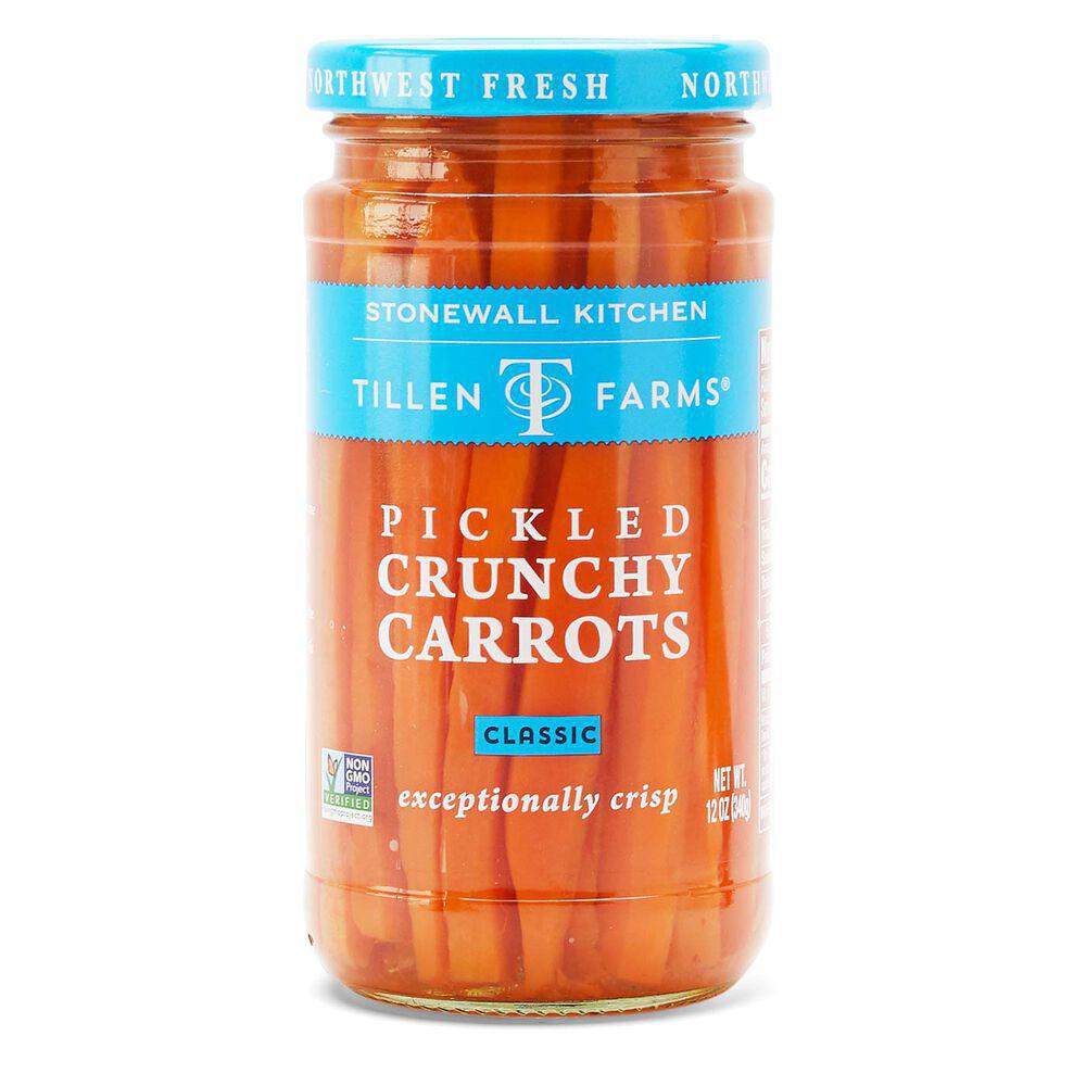Stonewall Kitchen Pickled Crunchy Carrots 12 oz Jar 300106