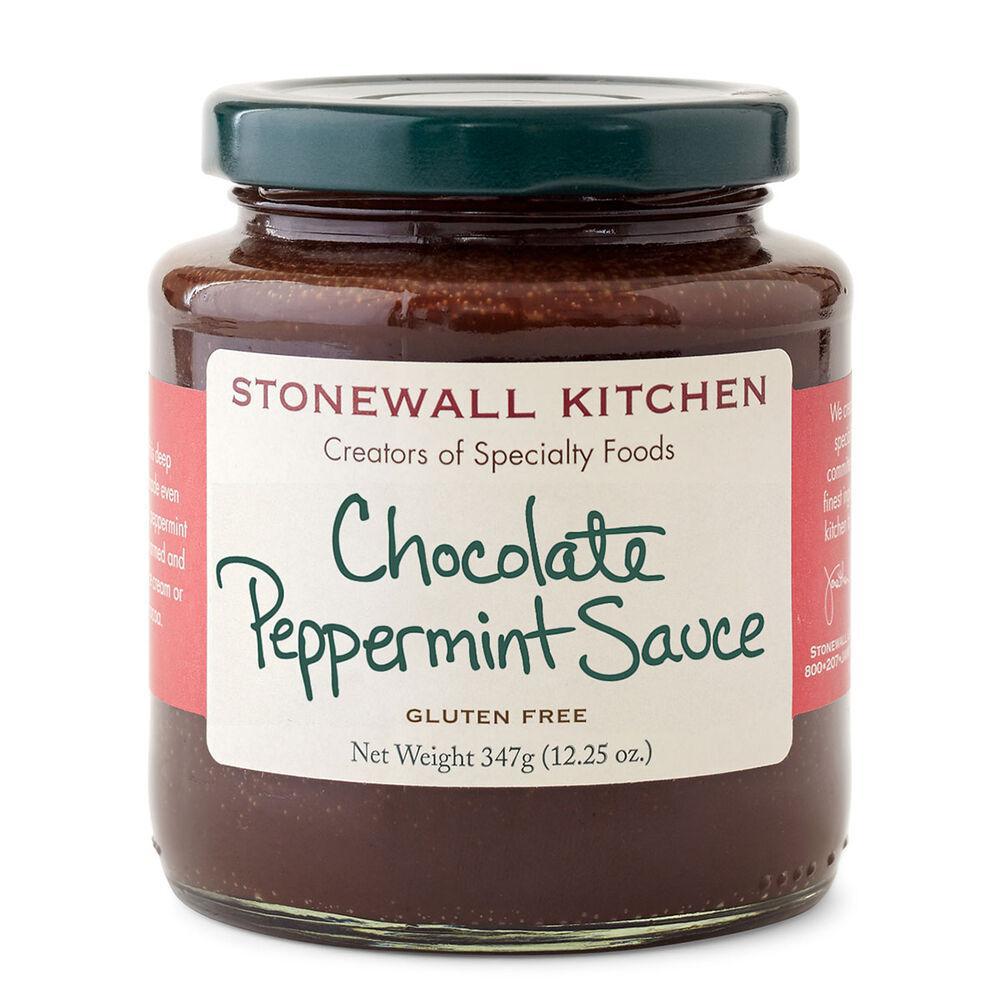 Stonewall Kitchen Chocolate Peppermint Sauce - Seasonal 12.25 oz jar 161013
