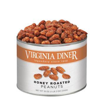 Virginia Diner - Honey BBQ Peanuts 9oz 1471 DISSVF