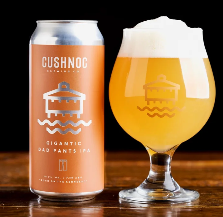 Cushnoc Brewing Co - Gigantic Dad Pants IPA - 4 Pack 16 oz Cans- 607124