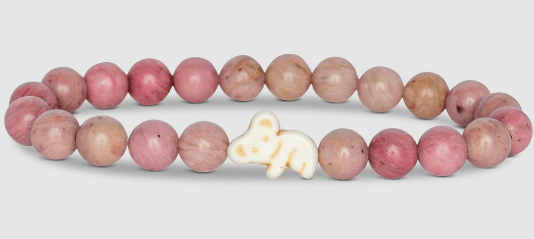 Fahlo - The Lounge Bracelet - Tracks a Koala - Wildflower Pink - W-LOU-PINK