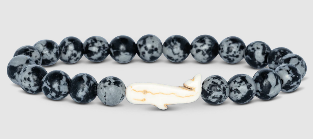 Fahlo - The Wayfare Bracelet - Tracks a Whale - Ocelli Stone - W-WAY-OCEL