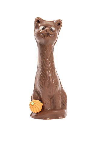 Van Otis - Long Neck Cat Mold - Milk Chocolate 3.5 oz - 6552