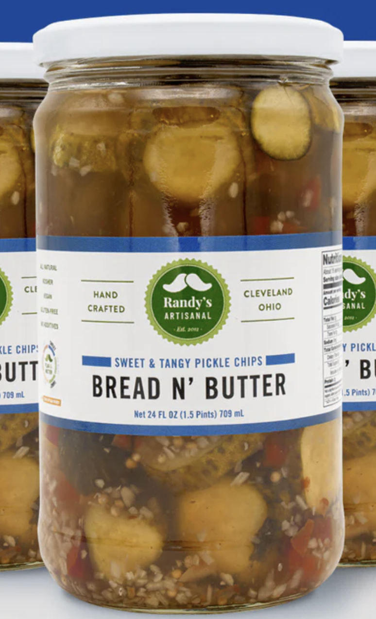 Randy's Pickles - Bread & Butter Chips 24oz PKL0002C