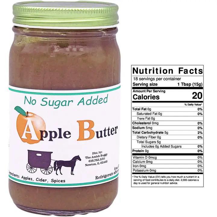 Arndt's Fudgery - Amish Made - Apple Butter 8 oz