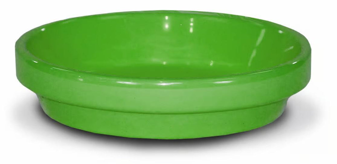 Ceramo Standard Saucer 6" Bright Green PCSA-6-BG
