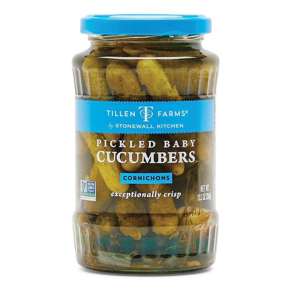 Stonewall Kitchen Pickled Baby Cucumbers 12.3 oz jar 300107