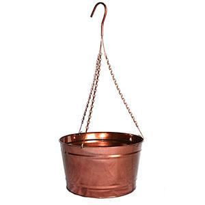 VCS - 12" Copper Hanging Planter - 80730517