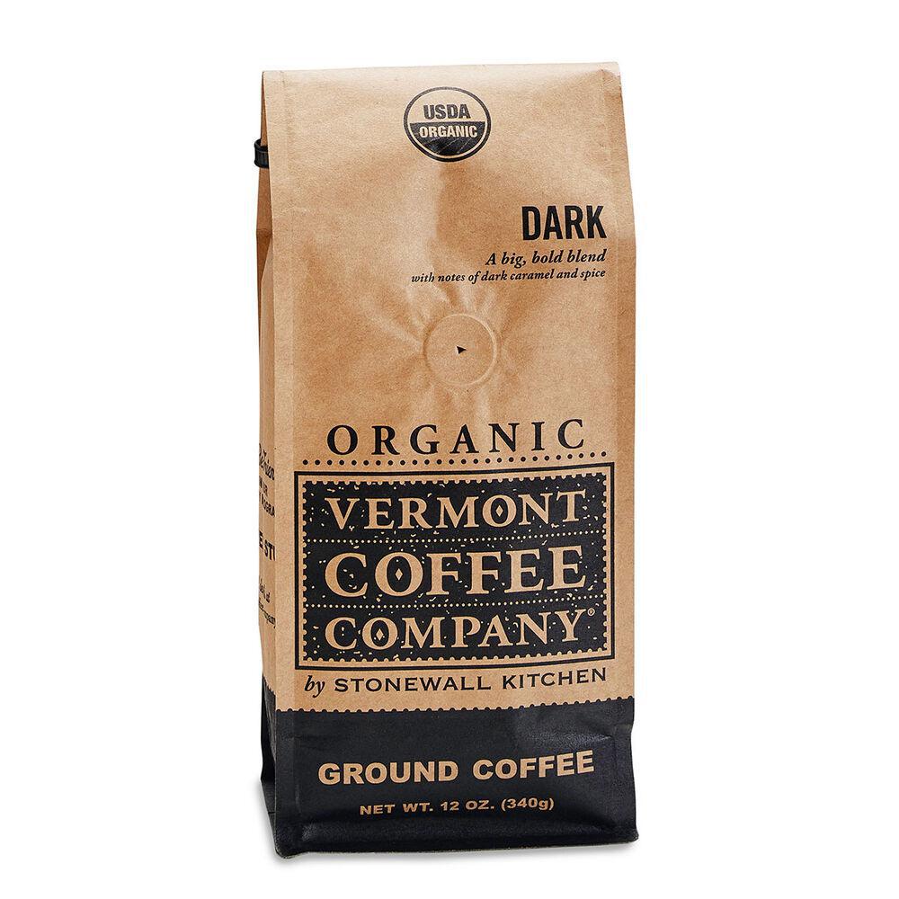 Stonewall Kitchen - Vermont Coffee Company - Organic Dark Ground Coffee 12 oz - 381252