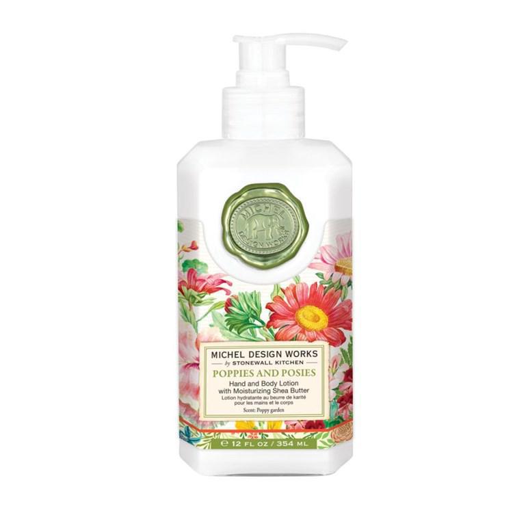 Stonewall Kitchen - Michel Design Works - Poppies and Posies Hand & Body Lotion 12 oz - 856385
