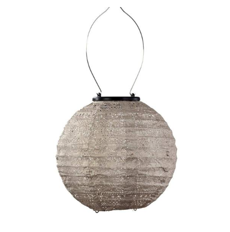 Lumiz LED Lantern - Round Spectare Lantern, Light Taupe - LUM135