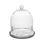 4.75" Clear Glass Bell Terrarium - HG10018