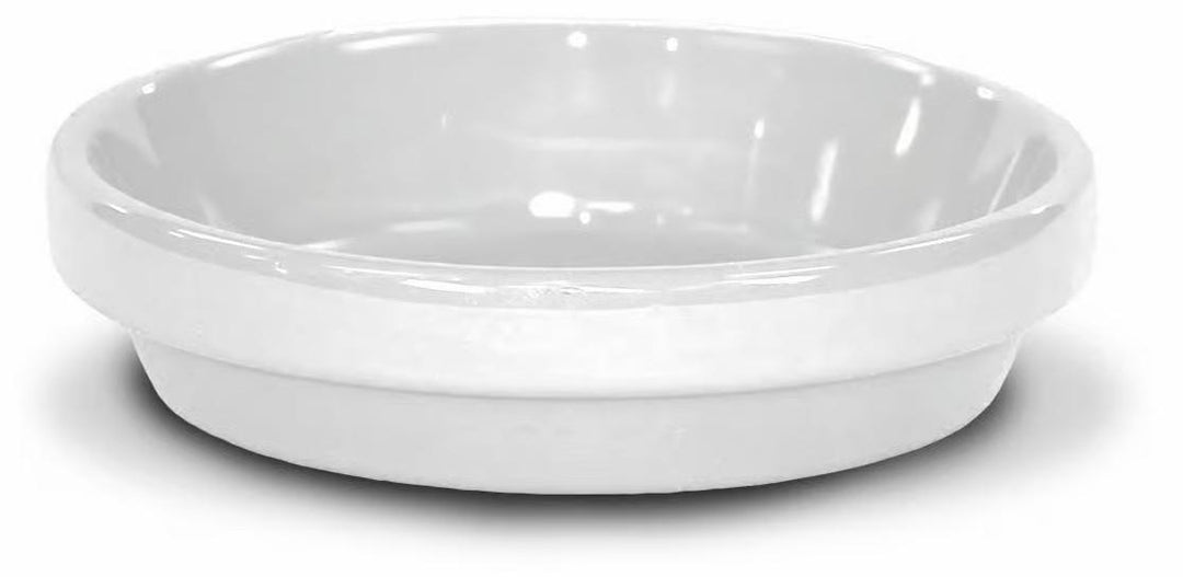 Ceramo Standard Saucer - 6" White for 6" Standard Pot PCSA-6-W