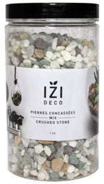 Stone Bottle 1kg - Mix Crushed - HG10300