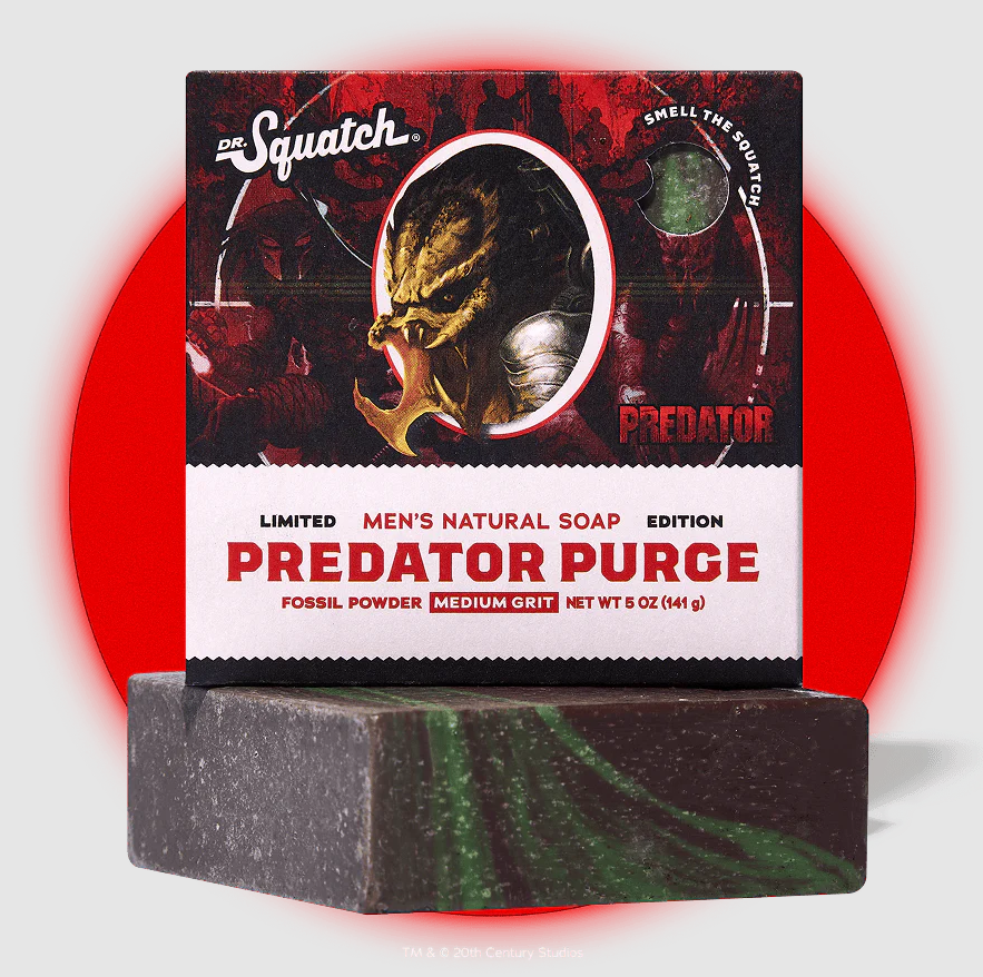 Dr. Squatch - Alien vs Predator - Predator Purge Bar Soap 5 oz - WH-BAR-PRD-01