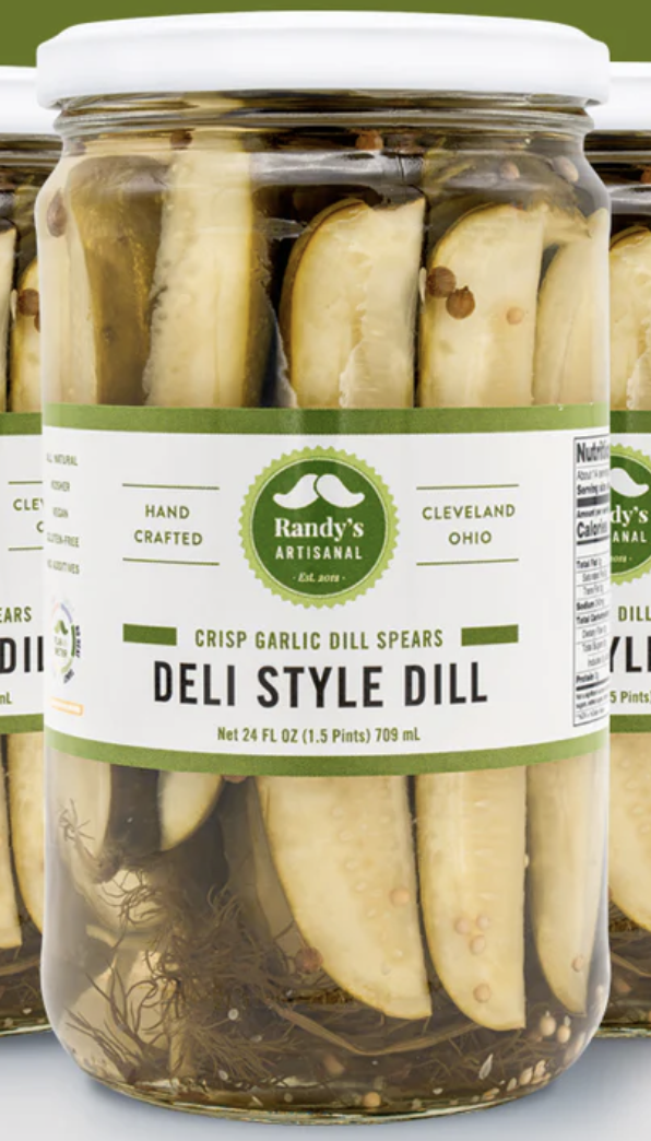 Randy's Pickles - Deli Style Spears 24 oz - PKL0003C