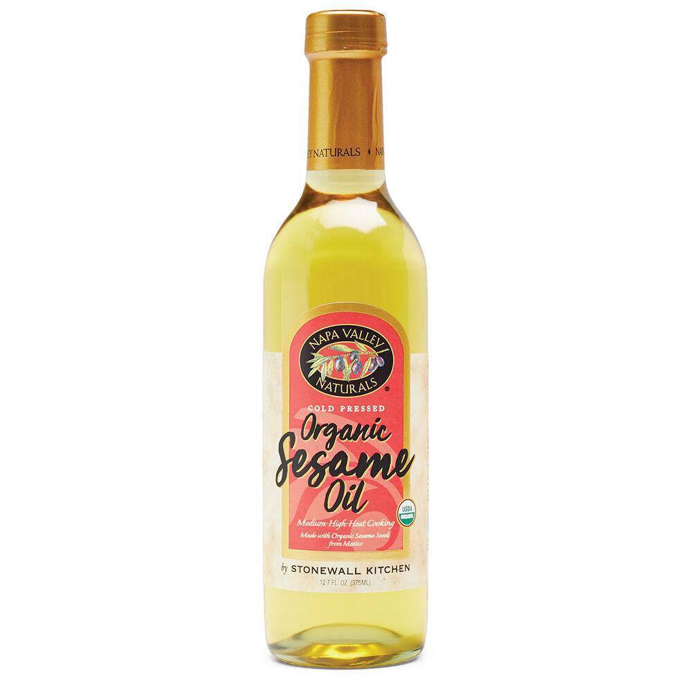 Stonewall Kitchen Organic Cold-Pressed Sesame Oil - 12.7 fl. oz. Bottle 311208
