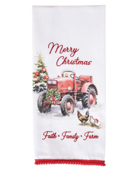 Park Designs - Faith Family Farm Dishtowel - 7499-342