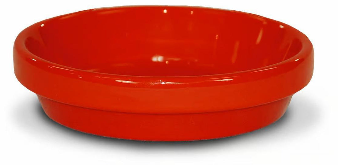 Ceramo Standard Saucer - 6" Red for 6" Standard Pot PCSA-6-R