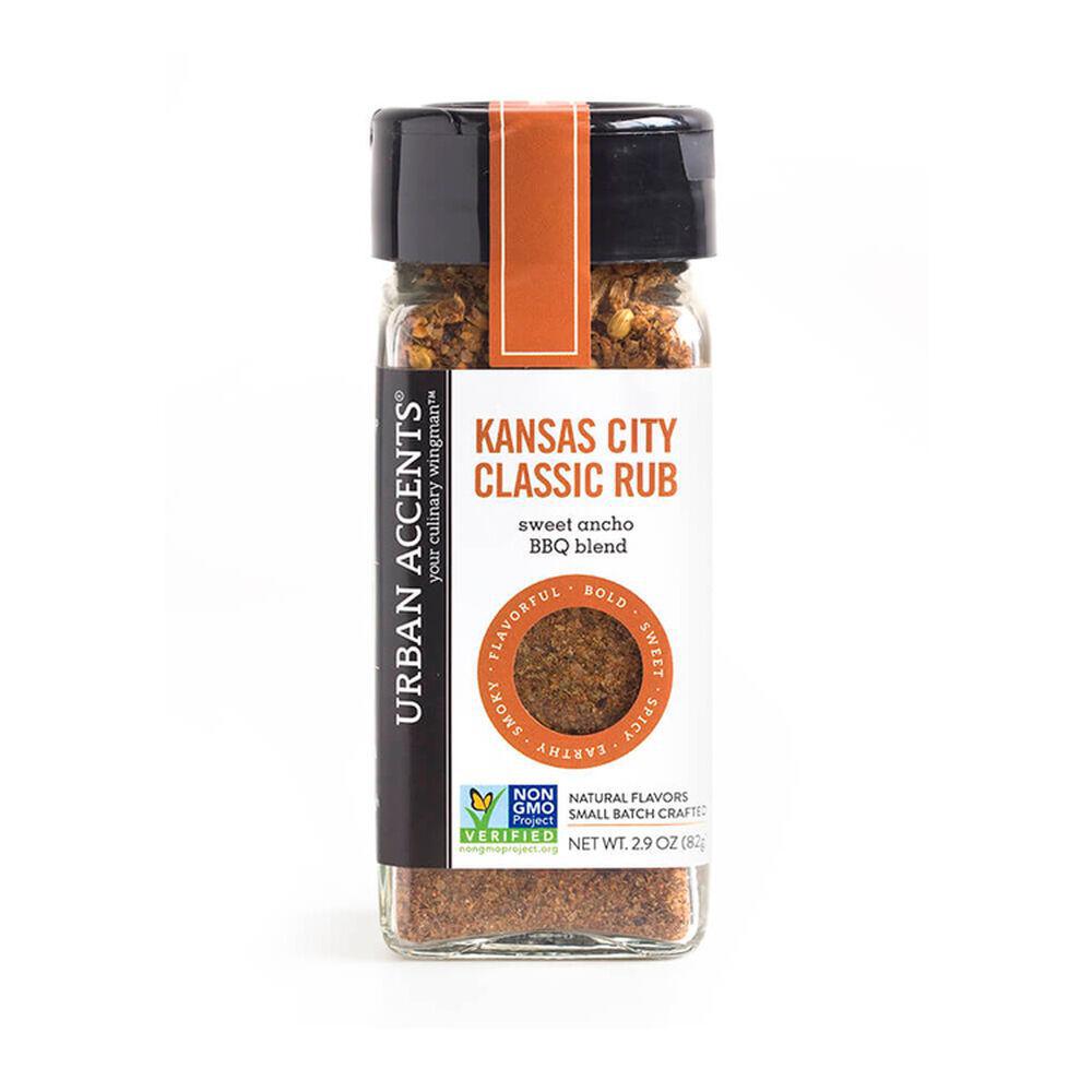 Stonewall Kitchen Urban Accents Kansas City Classic Rub 2.9 oz jar 370406