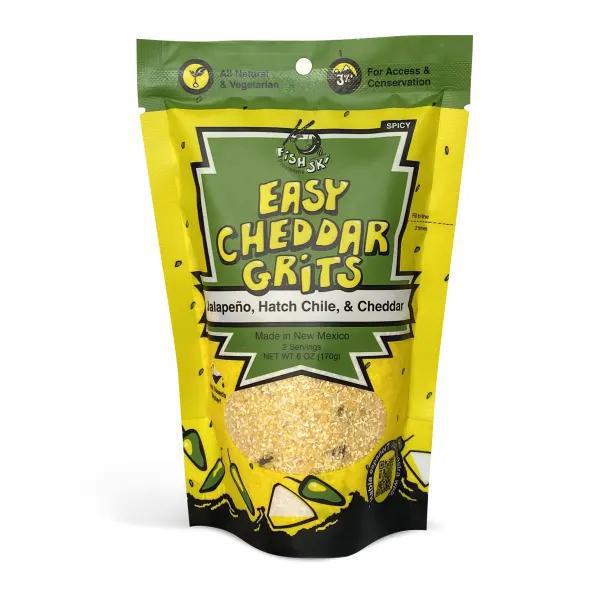 Fishski Provisions - Jalapeno, Hatch Green Chile, Cheddar Easy Grits 6 oz 1122-81OV4