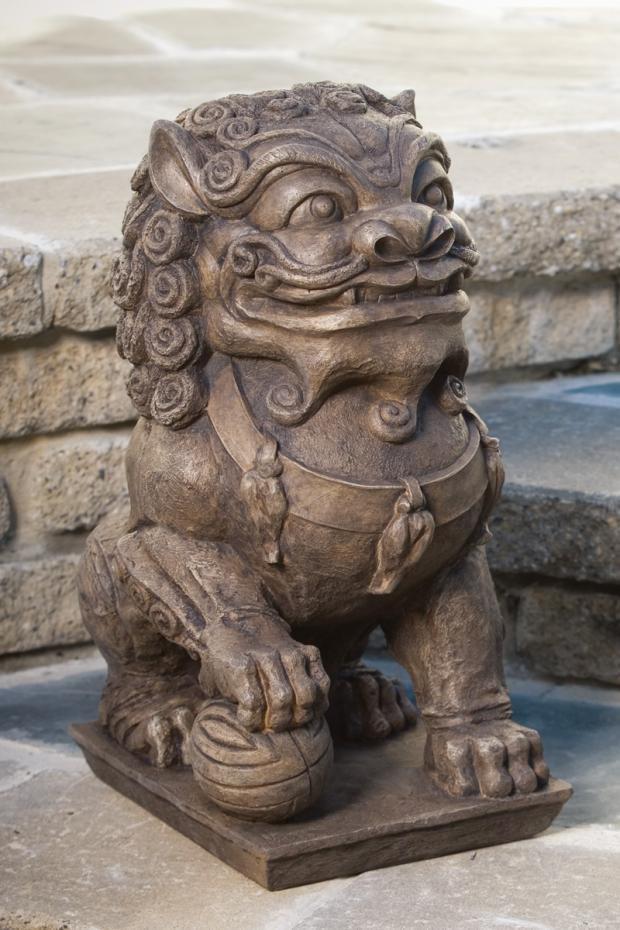 Massarelli's 20" LARGE FOO DOG - RIGHT 5205