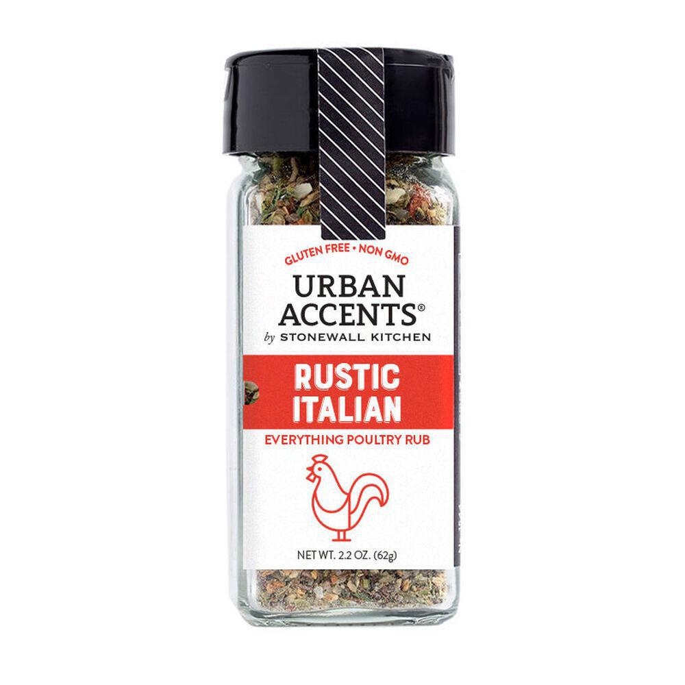 Stonewall Kitchen urban Accents Rustic Italian Everything Poultry Rub 2.2 oz jar 370420 DISVEN