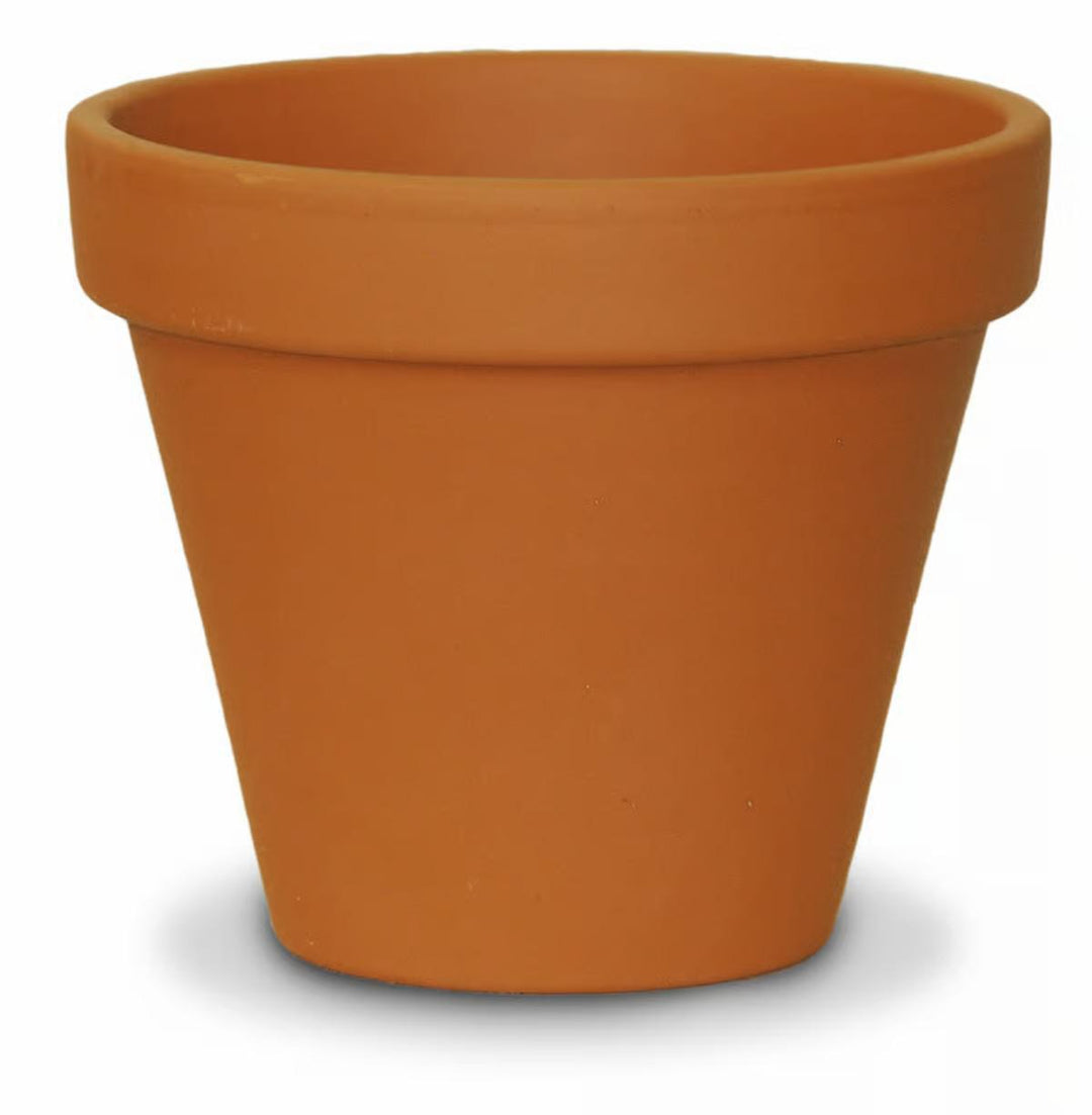 Ceramo Standard Pot - 6" German Red Clay Pot S-6