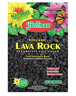 Hoffman - Volcanic Lava Rock Black 2 qt bag - 80070157