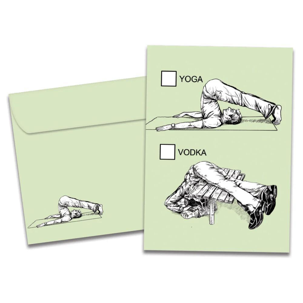 Tree-Free Greetings - All Occasion Card - Yoga 19387
